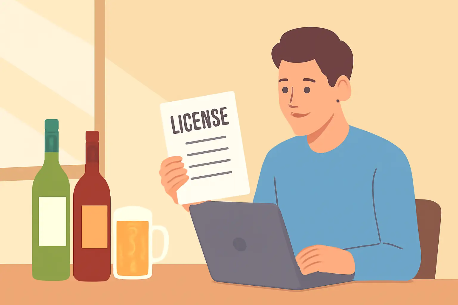 酒類通信販売免許を個人で取得できる?費用と取り扱い品目を解説